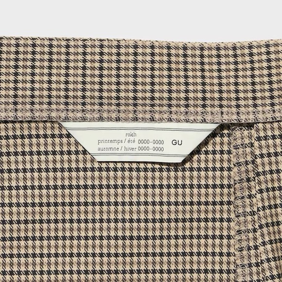 ROKH x GU. 2 Piece Skirt And Pants Set
Checked. - Picture 10 of 13